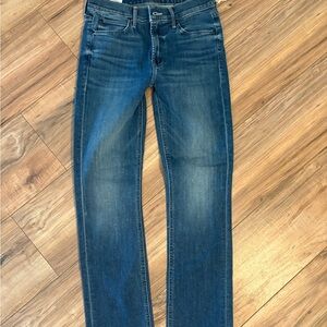 MOTHER Men's Classic Blue Straight Jeans